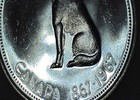 1967 canadian half dollar, cameo, brillant, great eye appeal, gem — photo 7
