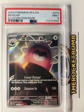 Pokemon Bewear Illustration Rare 079/064 Shrouded Fable SFA TCG Grade PSA 9 MINT