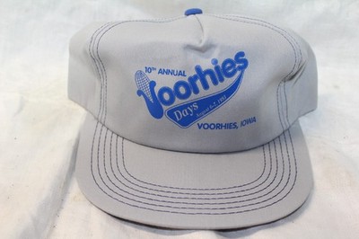 10th annual Voorhies Days 1993 New  Snap back hat  baseball cap cloth back.