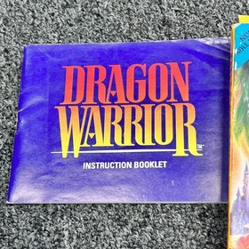 Dragon Warrior 1 (Nintendo NES) Complete in Box CIB W/ Map Poster Nintendo Power