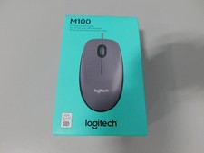 Logitech M100 Mouse - Corded USB Mouse