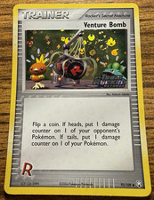 2004 Pokemon Venture Bomb 93/109 EX Team Rocket Returns Stamped Reverse Holo MP on eBay