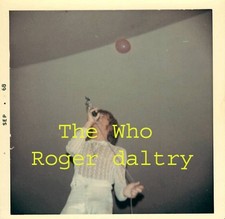 Photo exclusive type 1 Roger Daltry des Who en concert ORIGINAL 1968