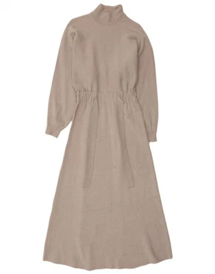 Zara Womens Maxi Long Sleeve Maxi Dress UK 12 Medium Grey Viscose BY12 - Image 1 of 3