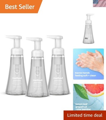 Method Sweet Water Foaming Hand Soap, 3 Bottles of 10 fl oz - Eco-Friendly Clean