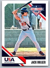 2020 Panini USA Stars & Stripes 37 Jack Bulger    USA Baseball Card
