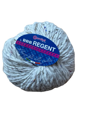 12x BBB REGENT Wolle - Farbe 180 weiß - 30%Alpaka 4% Viskose 36%Acryl - Made In Italy