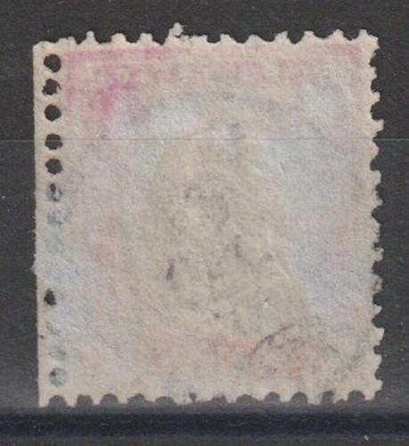 1862 Royaume Italie Effigie Vitt. Emanuele II° 40 C.Carmin N°3 Used MF129777 - Photo 2 sur 2