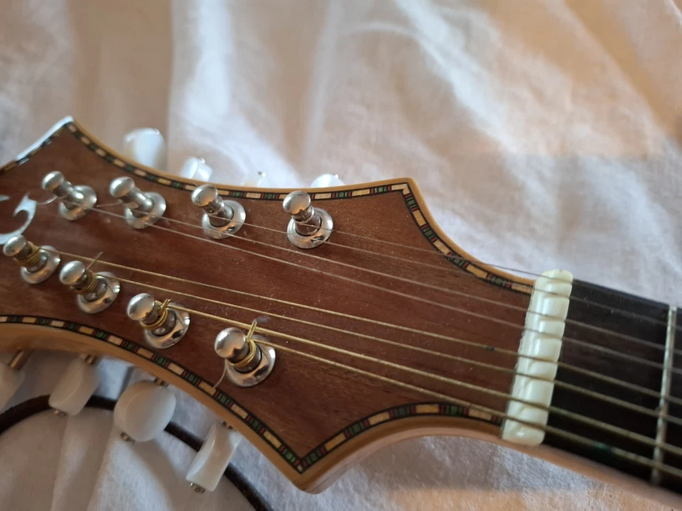 Superb, Custom, Unique Model G (Gibson?) Vintage Mandolin + Case, Unknown Year - Image 4 of 4