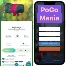 Regidrago (NON shiny)💥CP under1500💥mini PTC 20k💥Dragon Energy💥Legacy Moveset