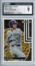 2024 Topps Update Black Gold Juan Soto BG-9 CGC Graded 9