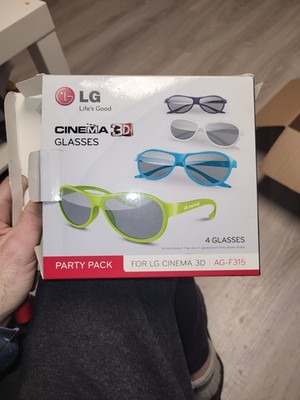 LG AG-F315 3D TV Brillen Cinema Glasses - 4er Party Pack