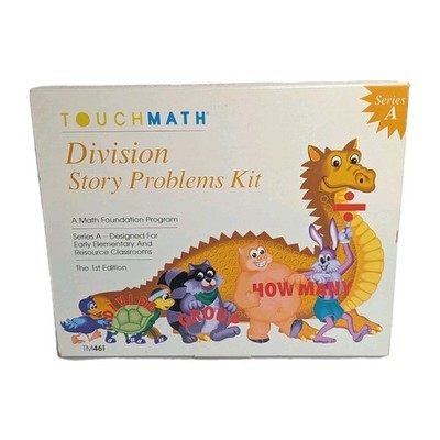 Touch Math Division Story Problems Kit TM461 1995 Innovative Learning Concepts 