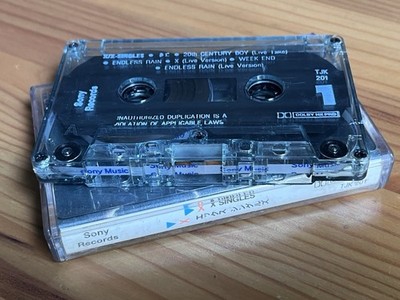 X Singles X Japan Cassette Tape (Sony Music TH 1993) カセット