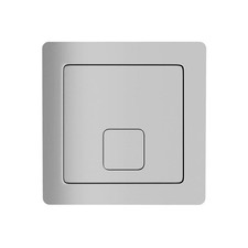 Toilet Concealed Cable Cistern WC Toilet Push Button Square Dual Flush Plate