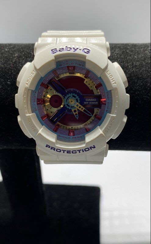 Women's Casio Baby-G Analog/Digital Quartz Resin 42mm Watch 44.9g