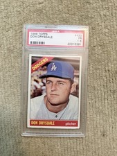 1966 Topps - Don Drysdale #430 PSA