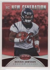 2013 Certified New Generation Mirror Red 101/250 Dennis Johnson #257 9gr