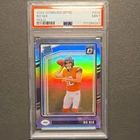 Panini 2024 Donruss Optic Rated Rookie Bo Nix Broncos #209 Holo Prizm PSA 9
