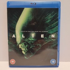 Alien Blu-ray, 1979 Sigourney Weaver/Tom Skerritt  VERYGOOD  HORROR