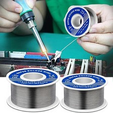 60/40 Tin Lead Soldering Rosin Flux Core Electronic Solder Wire 0.7 / 1.2mm