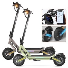 Adult Electric Scooter 800W Off-road E-Scooter Folding 28MPH Max Speed 48V 15Ah