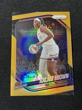 2024 Panini Prizm WNBA Kalani Brown Gold Prizm SSP /10 Phoenix Mercury