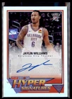2026 Topps Hoops Hyper Signatures Auto Jaylin Williams Thunder HHS JWI