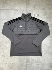 Image of Adidas Tiro 24 Men’s Winter Training Track Top ‘Grey’ JD0317 - Size S, M & L