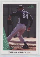 2013 Leaf Memories Green 8/10 Taijuan Walker #B-TW1 8s6