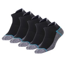 Kodal Copper Ankle Athletic Running Socks Moisture Wicking Odor Control for S...