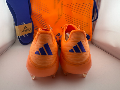 ADIDAS F50 ELITE FIRM GROUND FG SOCCER CLEATS ORANGE BLUE JH7618