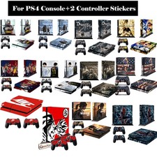 Vinyl Skin Sticker Wrap Decal for Sony Playstation 4 PS4 console  2 Controllers