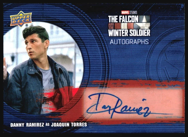 2022 Upper Deck The Falcon And The Winter Soldier DANNY RAMIREZ Auto #DR