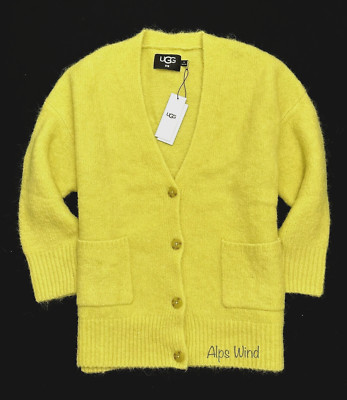 UGG Womens Jaelyn Alpaca Wool Blend Relaxed Fit Cardigan in