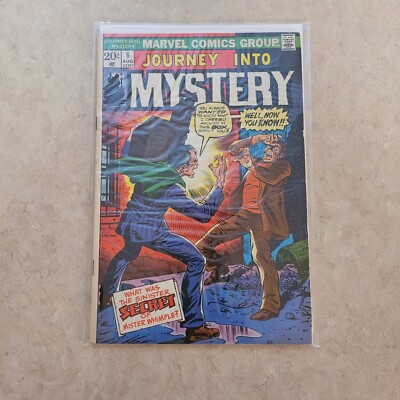 Vintage Marvel Comics JOURNEY INTO MYSTERY Comic August 1973 Issue #6