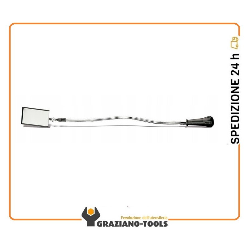 Specchietto flessibile rettangolare L mm 600 art. 1715FL/A