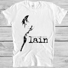 T-shirt maglietta Serial Experiments Lain Computer manga giapponese anime meme regalo M879