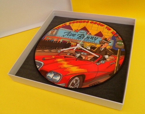 12" Vinyl Record Wall CLOCKS - All Upcycled Picture Discs - Great Artists Groups - Picture 138 of 237