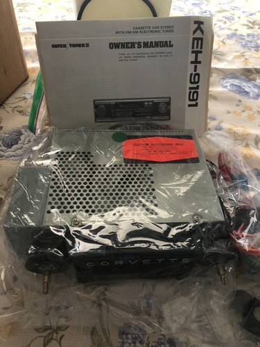 NEW Vintage Pioneer KEH-9191 Super Tuner III CORVETTE Cassette AM/FM Car Stereo