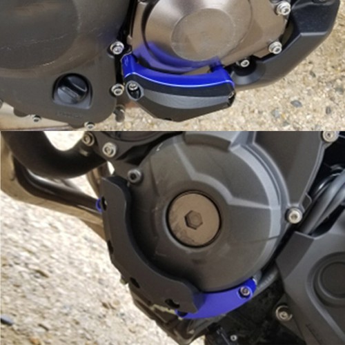 For Yamaha XSR900 MT09 FZ09 2014-2019 2020 Engine Guard Slider Cover Protector - Foto 3 di 14