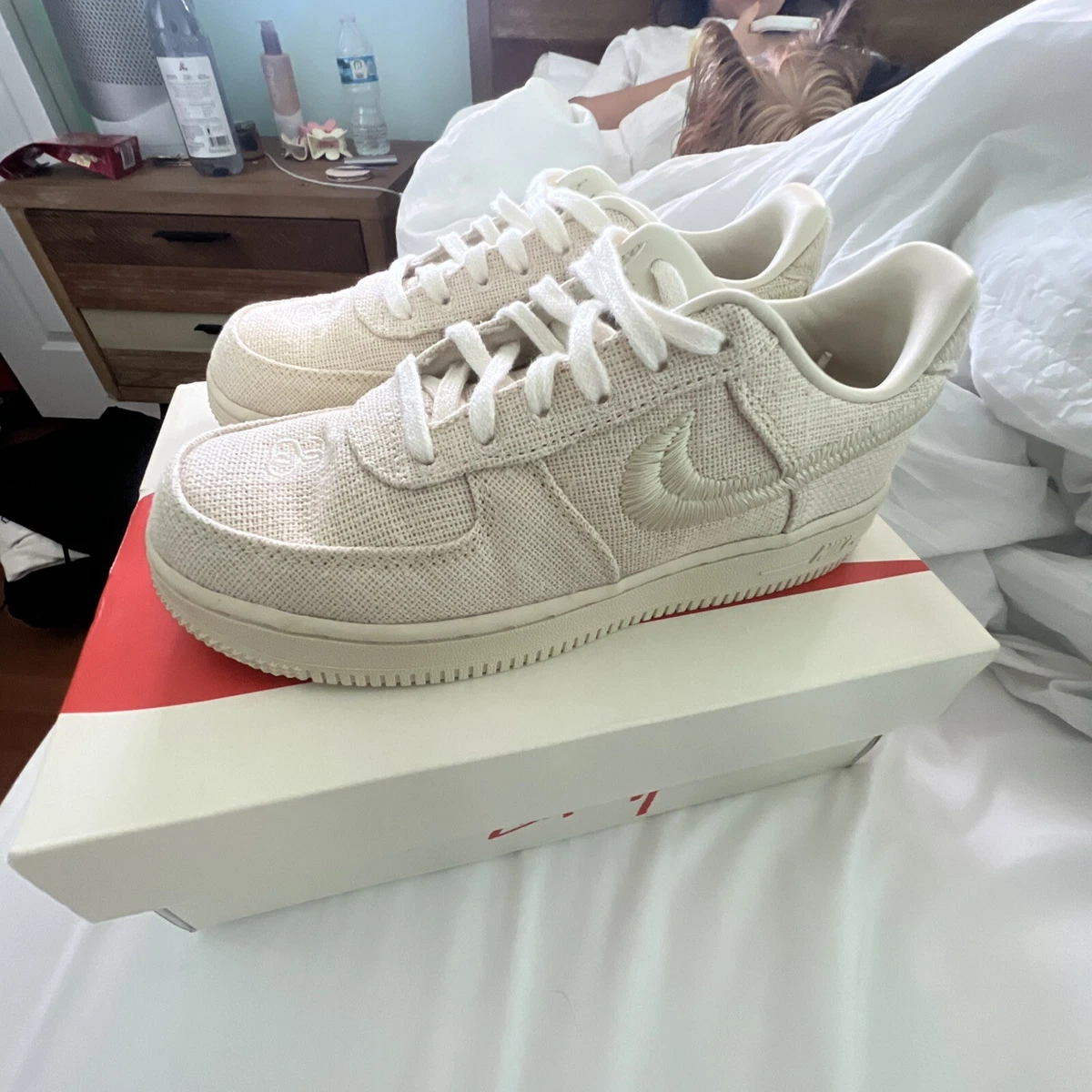 nike stussy air force 1 low ps fossil