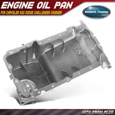 Engine Oil Pan For Chrysler 300 Dodge Challenger Charger Magnum 2005-10 3.5L RWD
