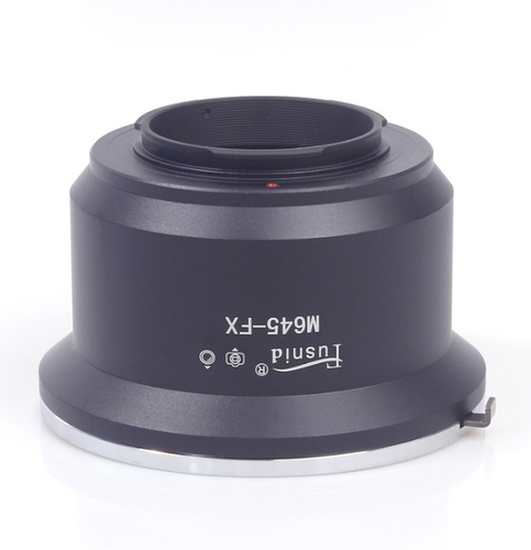 Lens Adapter for Schneider Phase One Mamiya 645 M645 Lens to Fujifilm X Camera - Picture 3 of 5