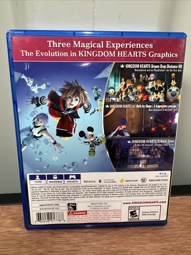 Kingdom Hearts HD 2.8 Final Chapter Prologo (PlayStation 4, 2016) Completo CIB - Foto 3 di 6