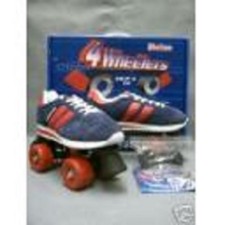 size 5 ladies SKECHERS 4 WHEELER ROLLER SKATES skate quad derby girls NIB womens