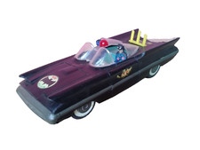 BATMAN BICHI BATIMÓVIL LINCOLN AÑOS 60 A 70 FRICCIÓN Y SIRENA FUNCIONA