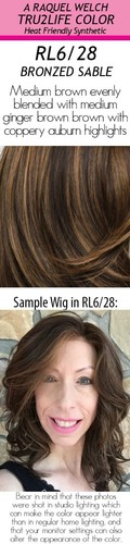 DÍA ONDULADO PELUCA RAQUEL WELCH *CUALQUIER COLOR Tru2Life Heat Friendly, MonoTop + Encaje, Nuevo - Imagen 12 de 41