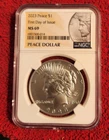 2023 Peace dollar NGC MS 69 First day of Issue