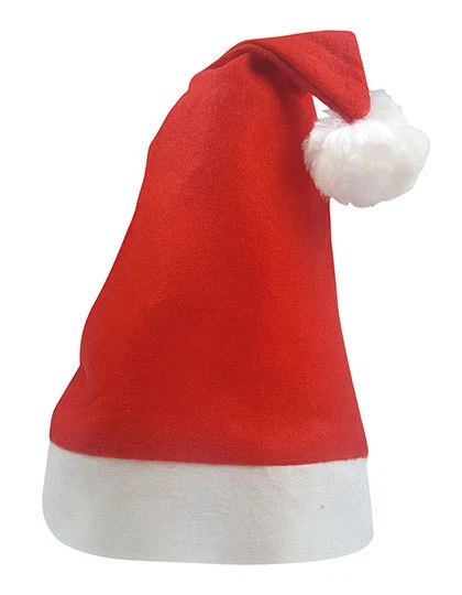 KINDER WEIHNACHTSMÜTZE NIKOLAUSMÜTZE Weihnachten 30 x 27 cm - NEU L-Merch C4006